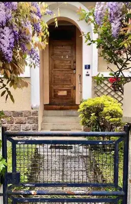 Façade ou entrée de l'établissement Maison centre hyper calme au vert