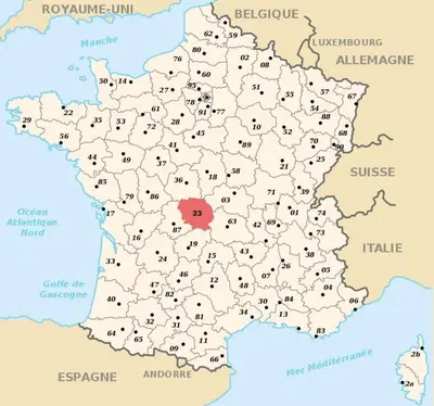 Plan de l'établissement Meadow View Gîtes - Grande gîtes pour familles et groupes, piscine chauffée - Janaillat, Creuse, France, 23250