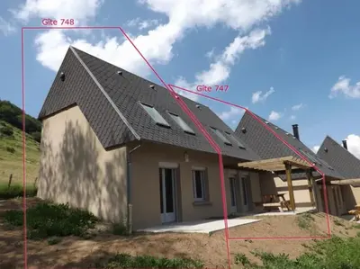 Bâtiment de la maison de vacances