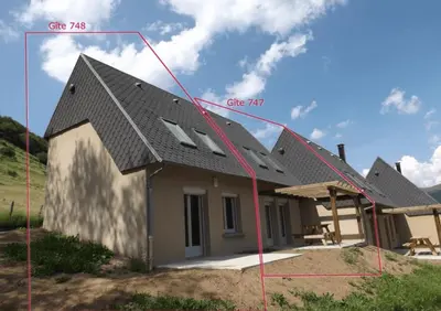 Bâtiment de la maison de vacances