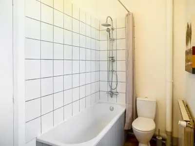 Salle de bains dans l'établissement Charming House in Coubjours with Pool