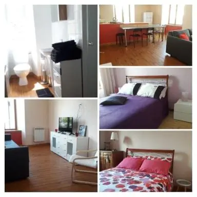 Un ou plusieurs lits dans un hébergement de l'établissement La Maison en Cézallier - Rachael's flat