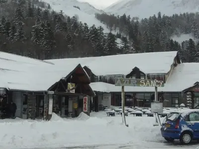 L'établissement Appartement F2 Bis Près des Pistes Pour 5 Personnes - FR-1-415-172 en hiver