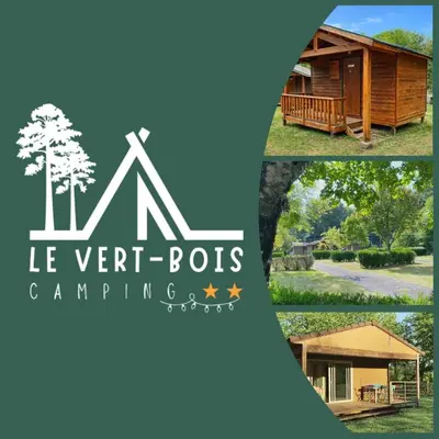 Plan de l'établissement Camping Le Vert-Bois - Corrèze