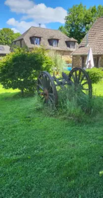 Jardin de l'établissement Gîte Marie, Beynat, Corrèze