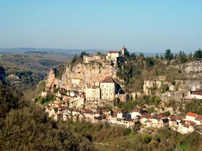Paysage naturel près de la maison de vacances