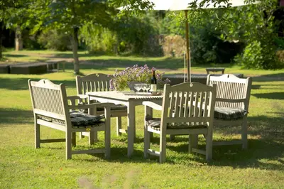 Jardin de l'établissement Le Prieuré L´Atelier