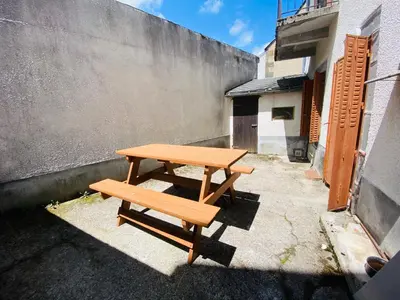 Balcon ou terrasse dans l'établissement résidence les pâquerettes N 4