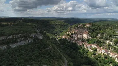 Paysage naturel près de l'hôtel