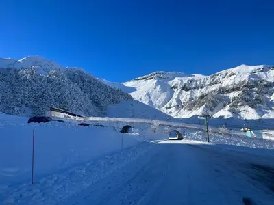 L'établissement Studio avec balcon au Mont Dore, pour 4 personnes - FR-1-608-137 en hiver