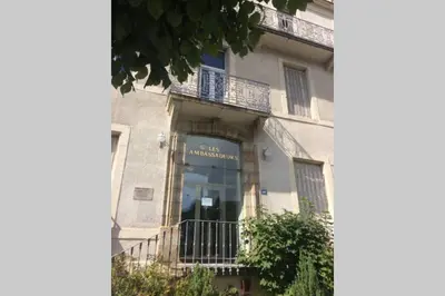 Façade ou entrée de l'établissement Studio lumineux avec balcon 2/4 pers. plein centre
