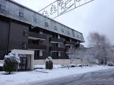 L'établissement T2 avec Balcon et Parking Privatif au Mont-Dore - FR-1-608-212 en hiver