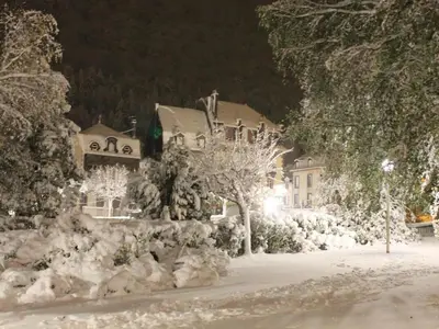 L'établissement T3 avec terrasse, 2 parkings, au Mont-Dore - FR-1-608-235 en hiver