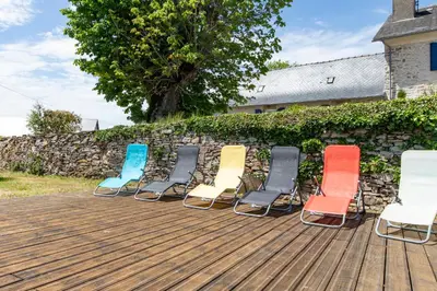 Plan de l'établissement Gîte Chabrignac, jacuzzi et sauna privatif, piscine chauffée partagée, Wifi, salle de jeux